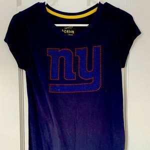 New York giants rhinestone t shirt